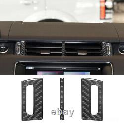 Carbon Fiber Interior Full Kit Cover Trim Set For Range Rover 2014-17