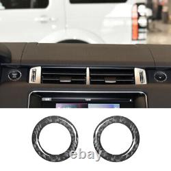 Carbon Fiber Interior Full Kit Cover Trim Set For Range Rover 2014-17