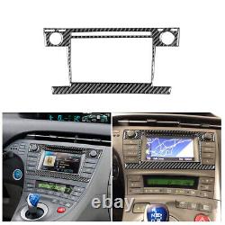 Carbon Fiber Interior Full Kit Trim Sticker For Toyota Prius 2012-2015