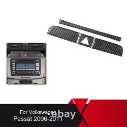 Carbon Fiber Interior Full Set Trim Sticker For VW Passat 2006-2010