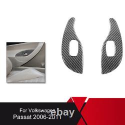 Carbon Fiber Interior Full Set Trim Sticker For VW Passat 2006-2010