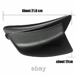 Carbon Fiber Motorcycle Side Panel Winglets NEW For DUCATI Panigale V4 S R Full