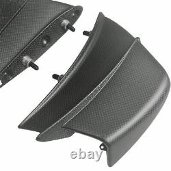 Carbon Fiber Motorcycle Side Panel Winglets NEW For DUCATI Panigale V4 S R Full