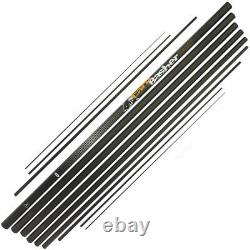 Carp Pole Basher 11m Full Carbon Carp Fishing Match Coarse Fishing + Tripods