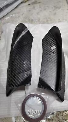 Cstar Full Carbon-Fiber Splitter Flaps Cupwings Fits for BMW E46 M Package Tech