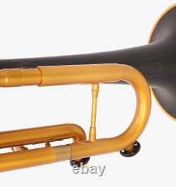 DaCarbo Large Bore Full Carbon Fiber bell Trumpet! World-Class instrument