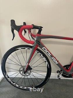 Dolan DR1, Medium, Full Carbon Road Bike, Campag Potenza