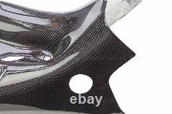 Ducati Panigale 899 1199 S Full Carbon Fibre Exhaust Shield Guard Cover Panel
