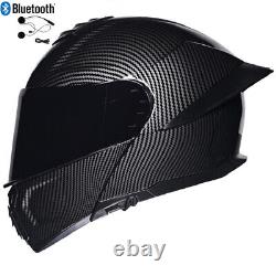 ECE DOTFlip Up Modular Motorcycle helmet Bluetooth Full Face Motorbike Helmet