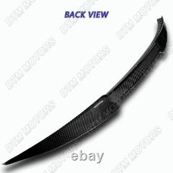 For 17-21 Audi A5 S5 Coupe V-Style 100% Real Carbon Fiber Trunk Lid Spoiler Wing