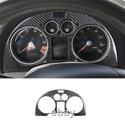 For 2001-2006 Audi TT 8N Vehicle Carbon Fiber Full Interior Kit Trim Black 25Pcs