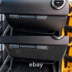 For 2001-2006 Audi TT 8N Vehicle Carbon Fiber Full Interior Kit Trim Black 25Pcs