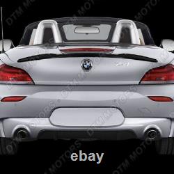 For 2009-2016 BMW Z4 E89 V-Style Real Carbon Fiber Rear Trunk Lid Spoiler Wing