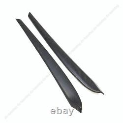 For 2021-23 Tesla Model 3 Y Matt Real Full Carbon Fiber Interior Door Panel Trim