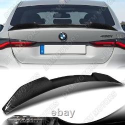 For 21-22 BMW 4-Series G22 G82 M4 2DR M4-Style Real Carbon Fiber Trunk Spoiler