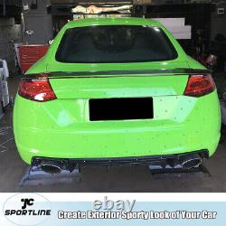For Audi TT MK3 Type 8S TTS TTRS TT SLINE Carbon Fiber Rear Trunk Spoiler Wing