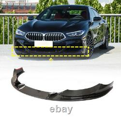 For BMW 8 Series G14 G15 G16 M-Sport Dry Carbon Fiber Front Bumper Lip Splitters
