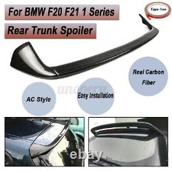For BMW F20 F21 1 Series Carbon Fibre M Performance Rear Spoiler Trunk Lip