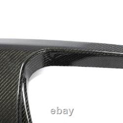 For Jaguar F-Type 2-Door 18-19 Full Carbon Front Bumper Fins Air Vent Cover Trim