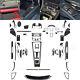 For Porsche 718 Cayman Carbon Fiber Full Kits Interior Trim