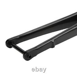 Full Carbon Fiber Bike Front Fork Road Bike Straight Tube Rigid Disc Brake F GH