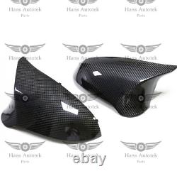Full Carbon Fiber Mirrors Caps Replacement FOR BMW M3 M4 F80 F82 M2 Comps (RHD)