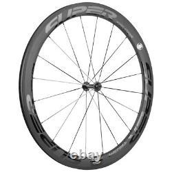 Full Carbon Fiber Wheelset 50mm Road Bike Clincher Bicycle Wheels 700C Racing