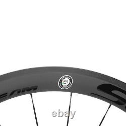 Full Carbon Fiber Wheelset 50mm Road Bike Clincher Bicycle Wheels 700C Racing