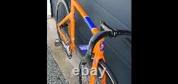 Full Carbon Holdsworth cycling velodrome track bike. Size XL. Under 1 years use