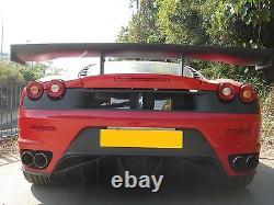 Full Carbon fiber rear bumper with diffuser fit for Ferrari 430 F430 challenge