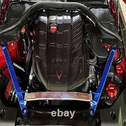 Full Real Carbon Fiber Bonnet Engine cover For the Toyota Supra MK5 A90 19- 2021