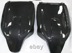 Full Real Carbon Fiber Seat Shells Seat Cover 4Pcs for BMW X3M F97 19-24