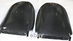 Full Real Carbon Fiber Seat Shells Seat Cover 4Pcs for BMW X3M F97 19-24