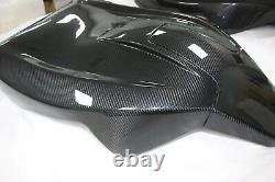 Full Real Carbon Fiber Seat Shells Seat Cover 4Pcs for BMW X3M F97 19-24