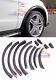 Full Real Carbon Fiber Surface Fender Flares 12pcs set for Benz W166 ML63 2014UP