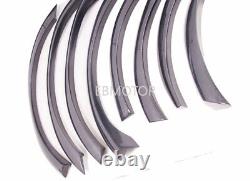 Full Real Carbon Fiber Surface Fender Flares 12pcs set for Benz W166 ML63 2014UP