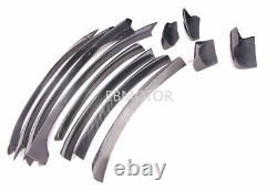 Full Real Carbon Fiber Surface Fender Flares 12pcs set for Benz W166 ML63 2014UP