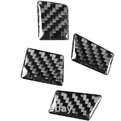 Full Set Kit Carbon Fiber Interior Center Control Gear Cover Trim For VW Golf