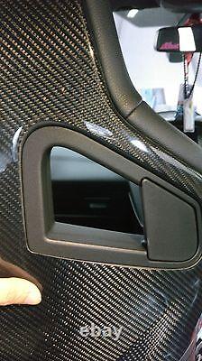 Full carbon fiber seatback cover suit for Recaro Sportster CS Sport Seat 2 pcs