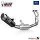 Full exhaust system carbon fiber Mivv GP PRO approved for Yamaha R7 2022