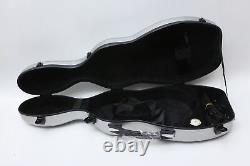 Full size Violin hard case Lightweight Carbon fiber Backstraps Durable Handle