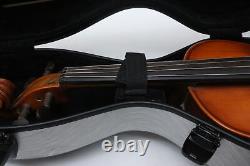 Full size Violin hard case Lightweight Carbon fiber Backstraps Durable Handle