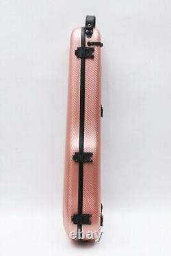Full size violin Case 4/4 Strong Carbon fiber hard shell Backstraps travel case