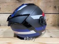 Genuine Bmw Motorrad Xomo Carbon Helmet Machine Size 57/58 Medium