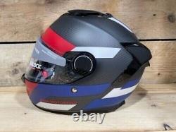 Genuine Bmw Motorrad Xomo Carbon Helmet Machine Size 57/58 Medium