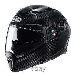 HJC F70 Carbon Fibre Lightweight Full Face Motorcycle Bike Road Crash Helmet