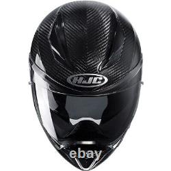 HJC F70 Carbon Fibre Motorcycle Motorbike Helmet Carbon