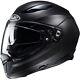 HJC F70 Carbon Fibre Motorcycle Motorbike Helmet Matt Black