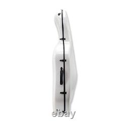 High quality Cello white Case Carbon Fiber Strong Light Full Size Cello Box