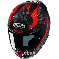 Hjc Rpha 11 Bleer Red Carbon Fibre Gloss Full Face Motorcycle Helmet